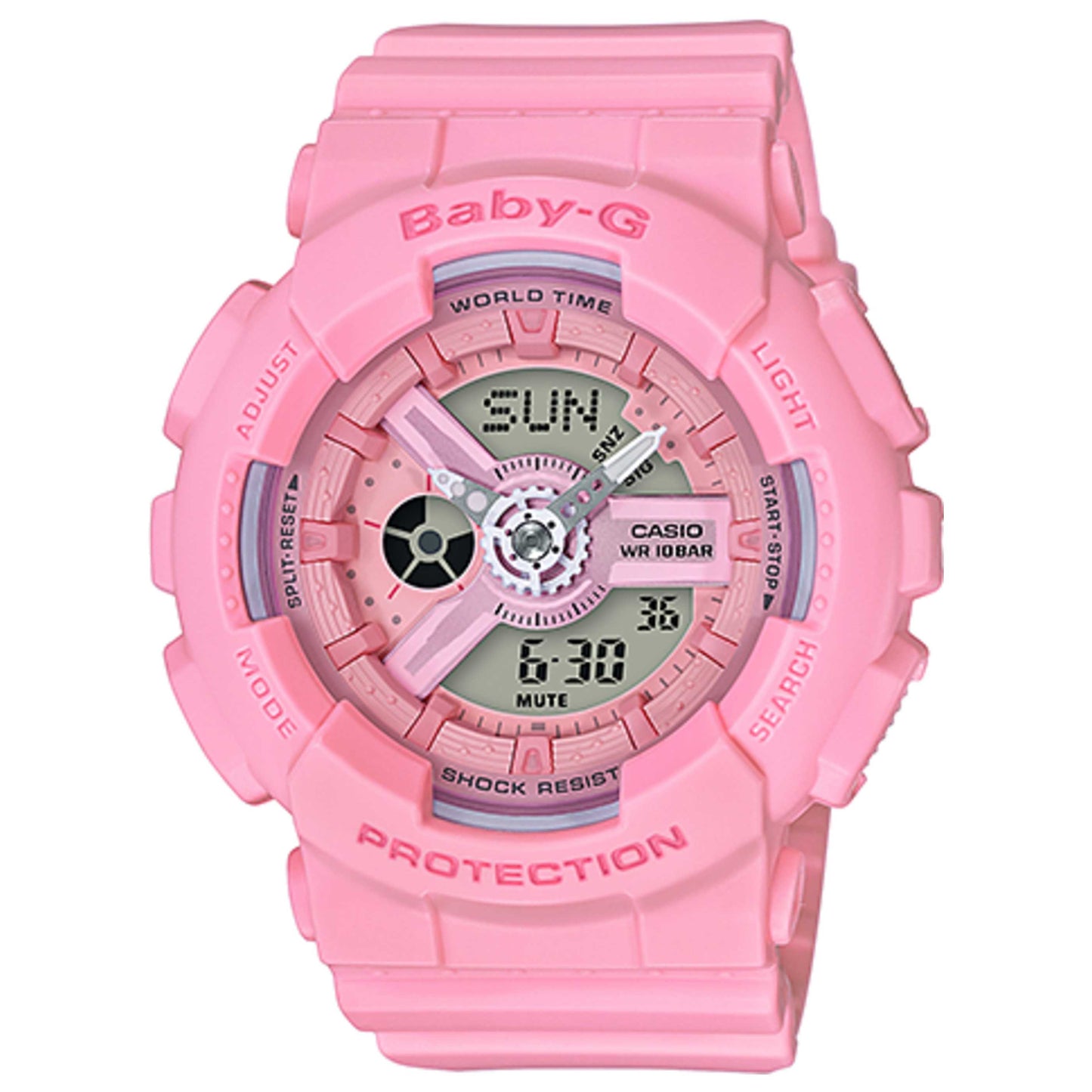 Front view of Casio Baby-G Women's Quartz Watch BA-110-4A1DR