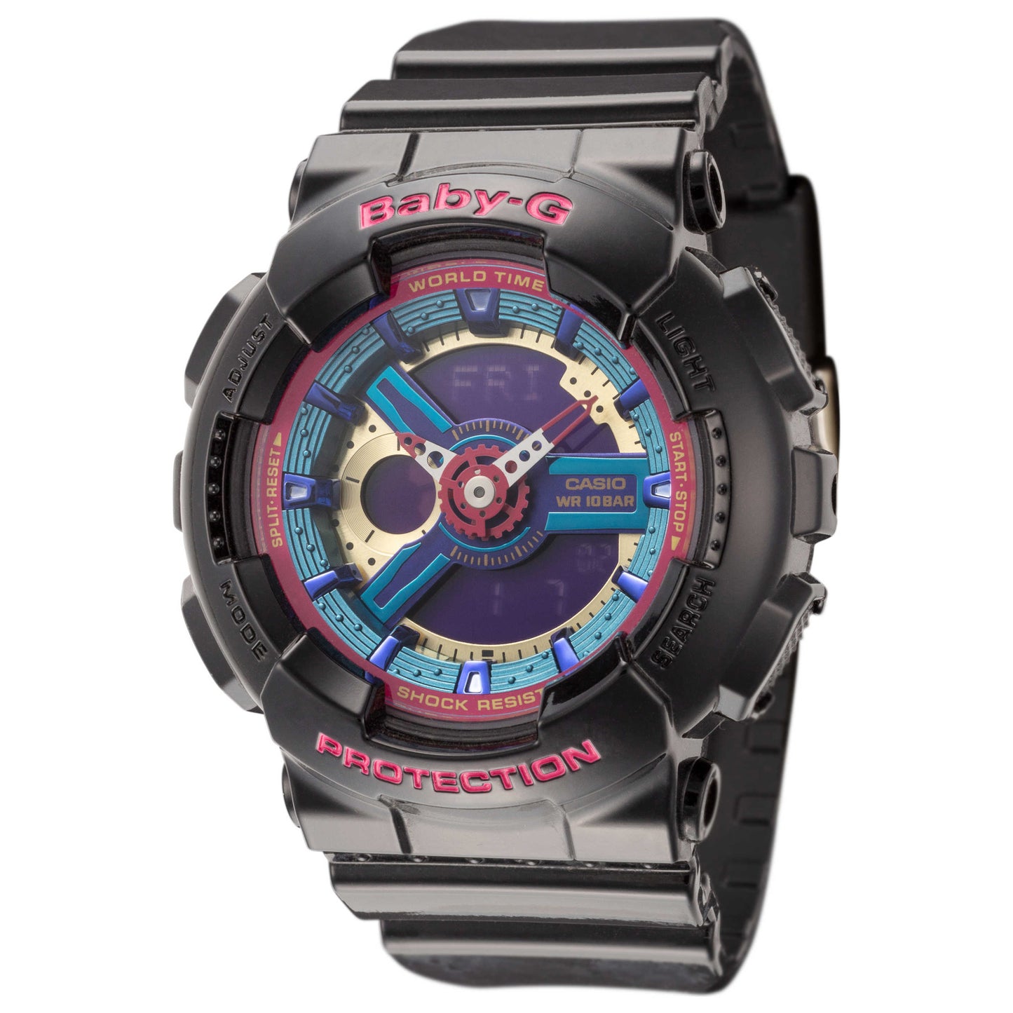 Front view of Casio Baby-G Women's Quartz Watch BA112-1A