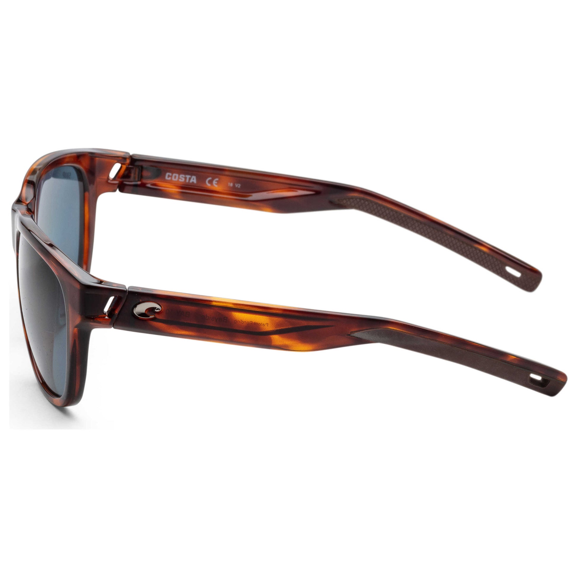 Left view of Costa del Mar Bayside Unisex Sunglasses BAY10OGP
