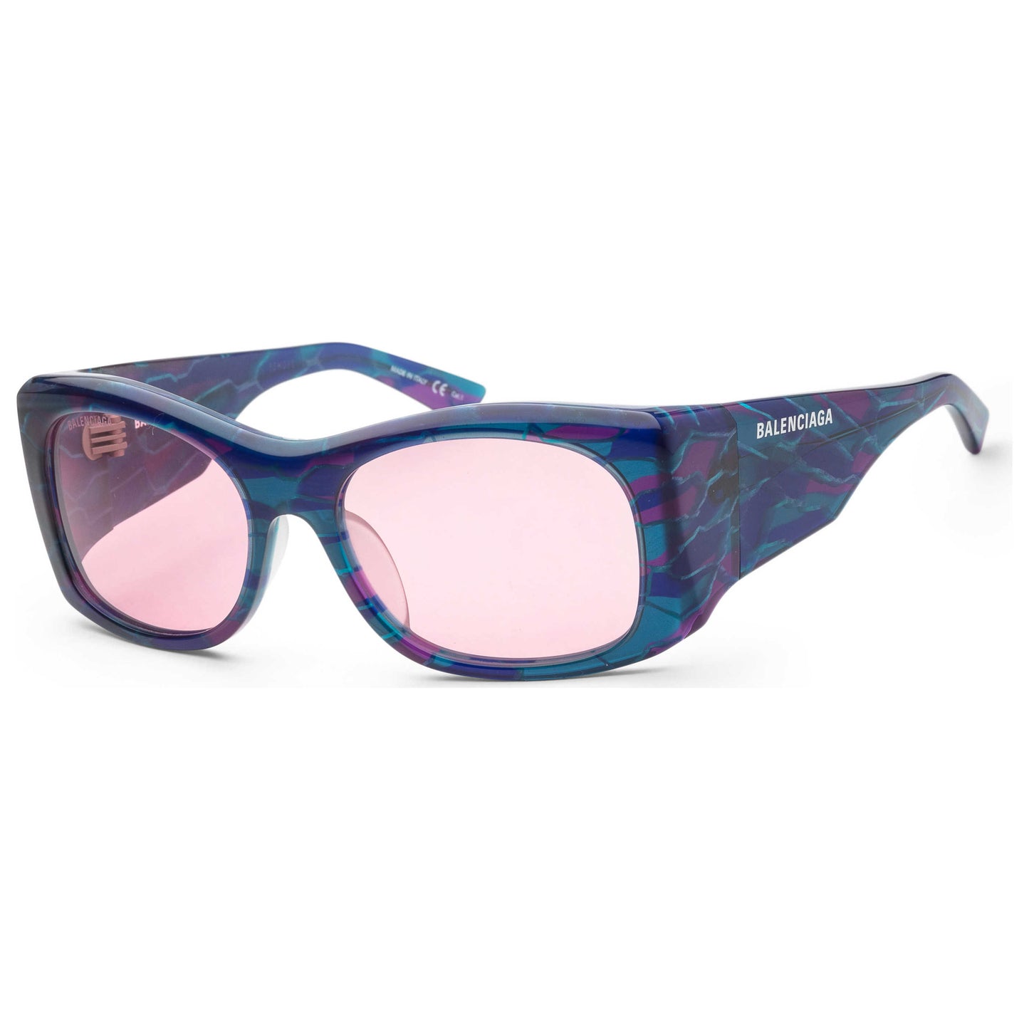 Front view of Balenciaga Novelty Unisex Sunglasses BB0001S-30006532003