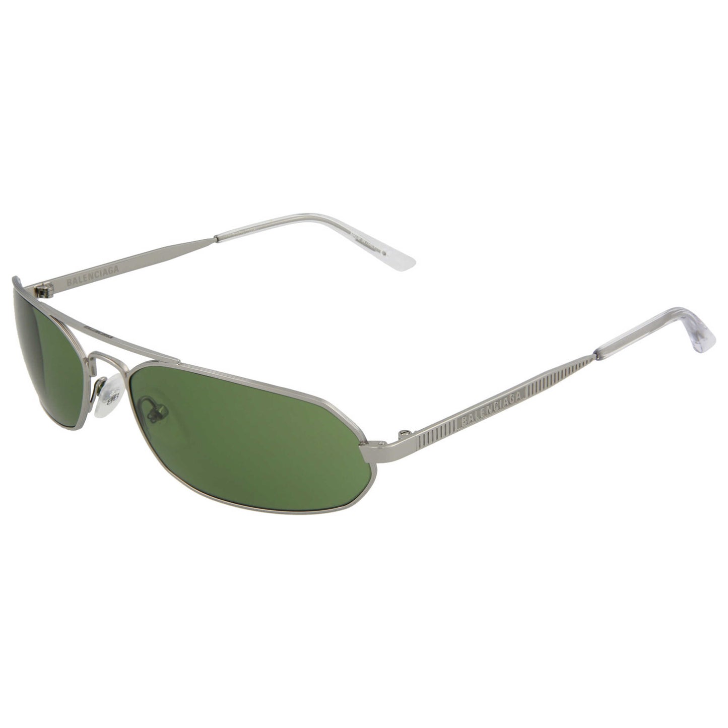 Front view of Balenciaga Core Unisex Sunglasses BB0010S-30006572-002