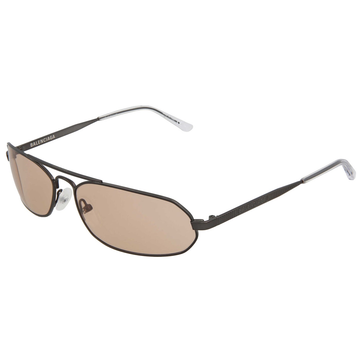 Front view of Balenciaga Fashion Unisex Sunglasses BB0010S-30006572-003