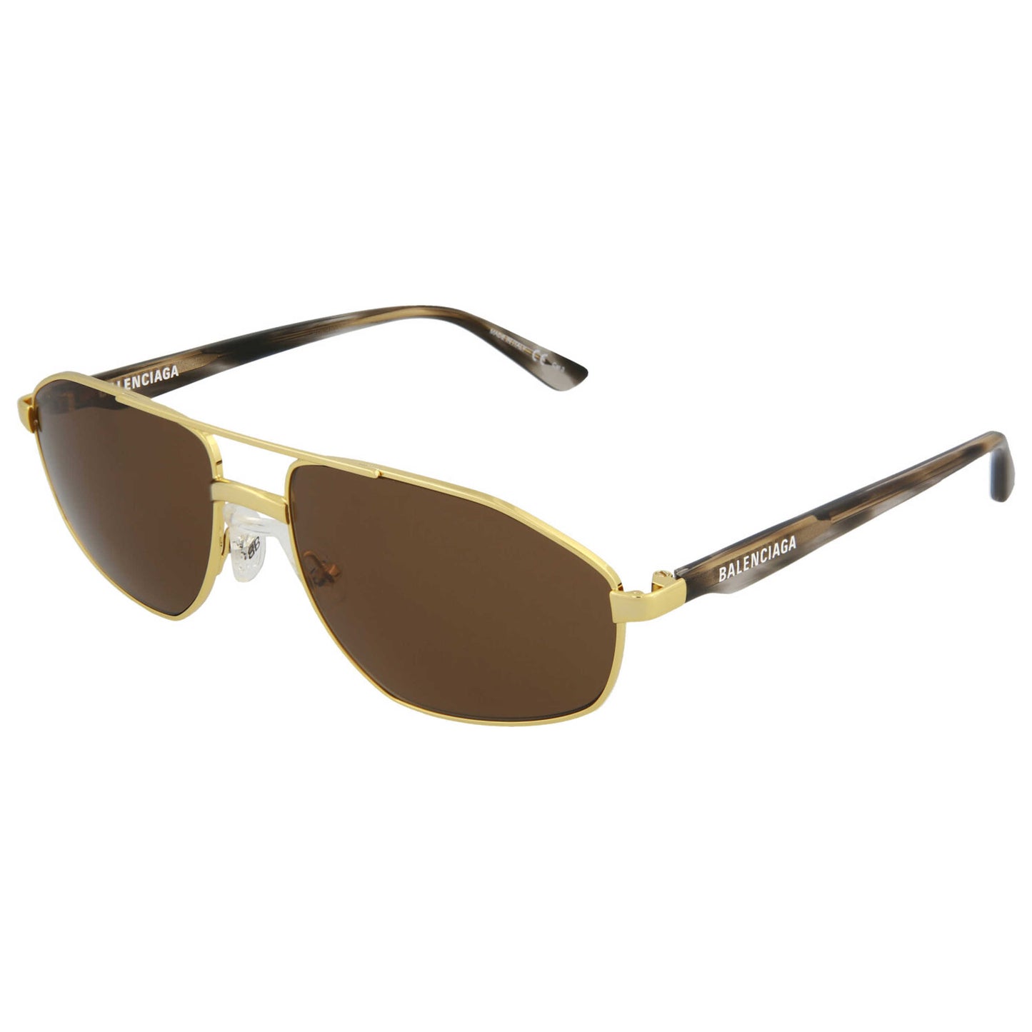 Front view of Balenciaga Fashion Unisex Sunglasses BB0012S-30006576-002