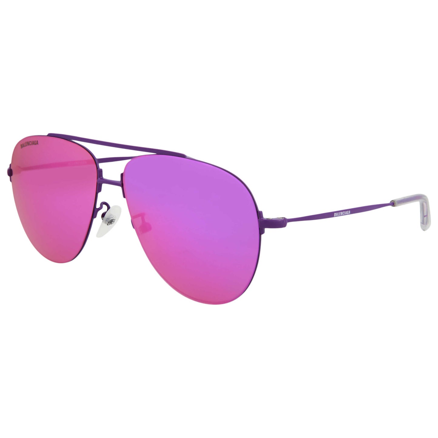 Front view of Balenciaga Fashion Unisex Sunglasses BB0013S-30006580-003