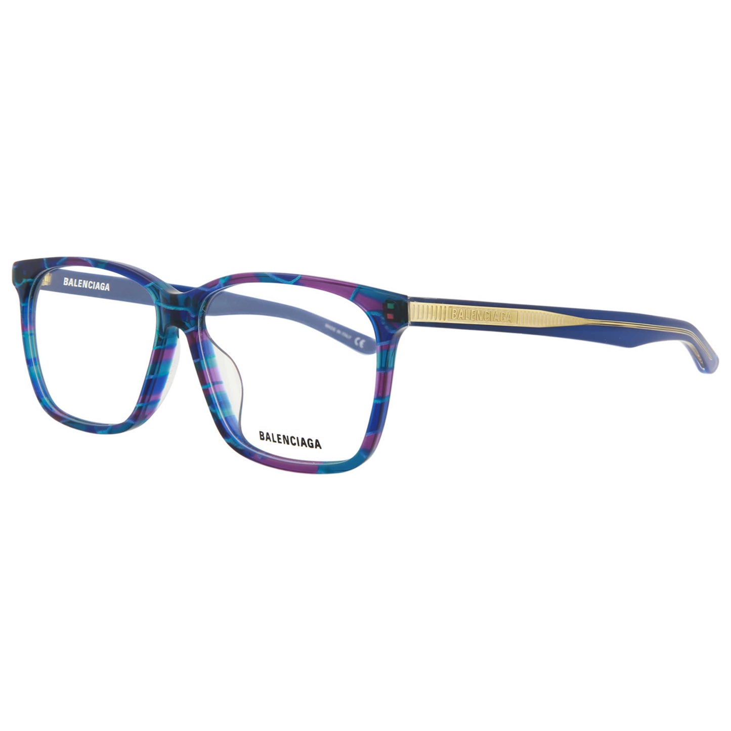 Front view of Balenciaga Core Unisex Opticals BB0023OA-30006650-004
