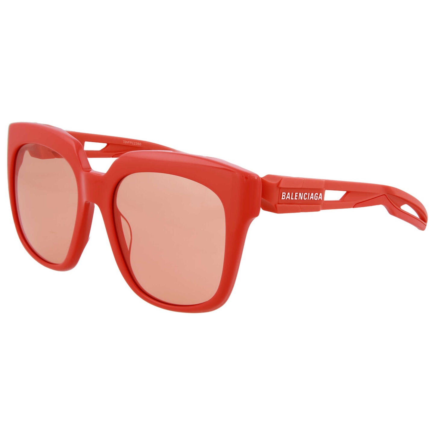Front view of Balenciaga Fashion Unisex Sunglasses BB0025S-30007742-003