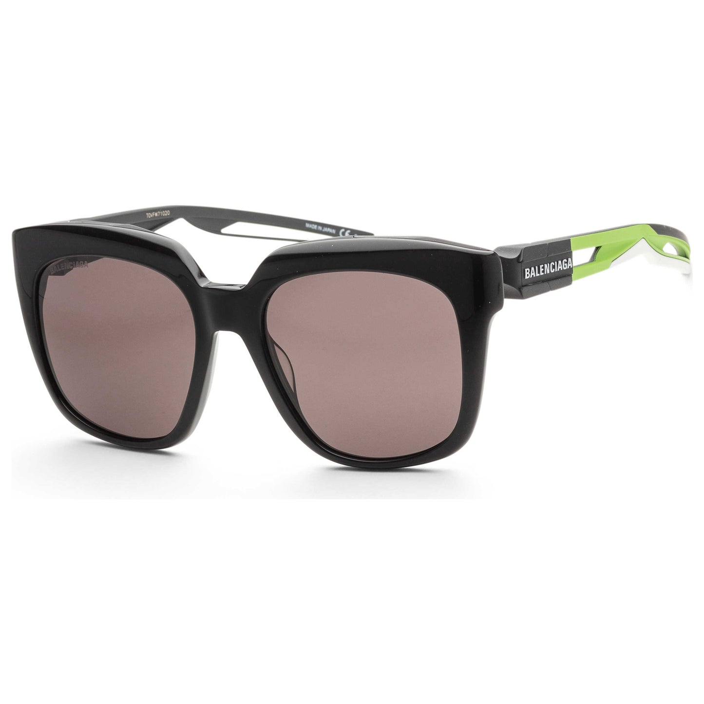 Front view of Balenciaga Fashion Unisex Sunglasses BB0025S-30007742004