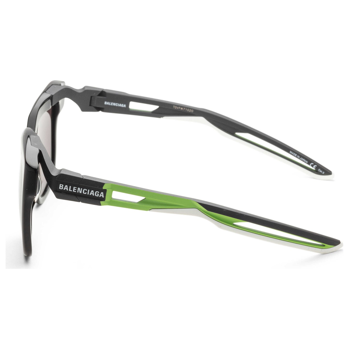 Left view of Balenciaga Fashion Unisex Sunglasses BB0025S-30007742004