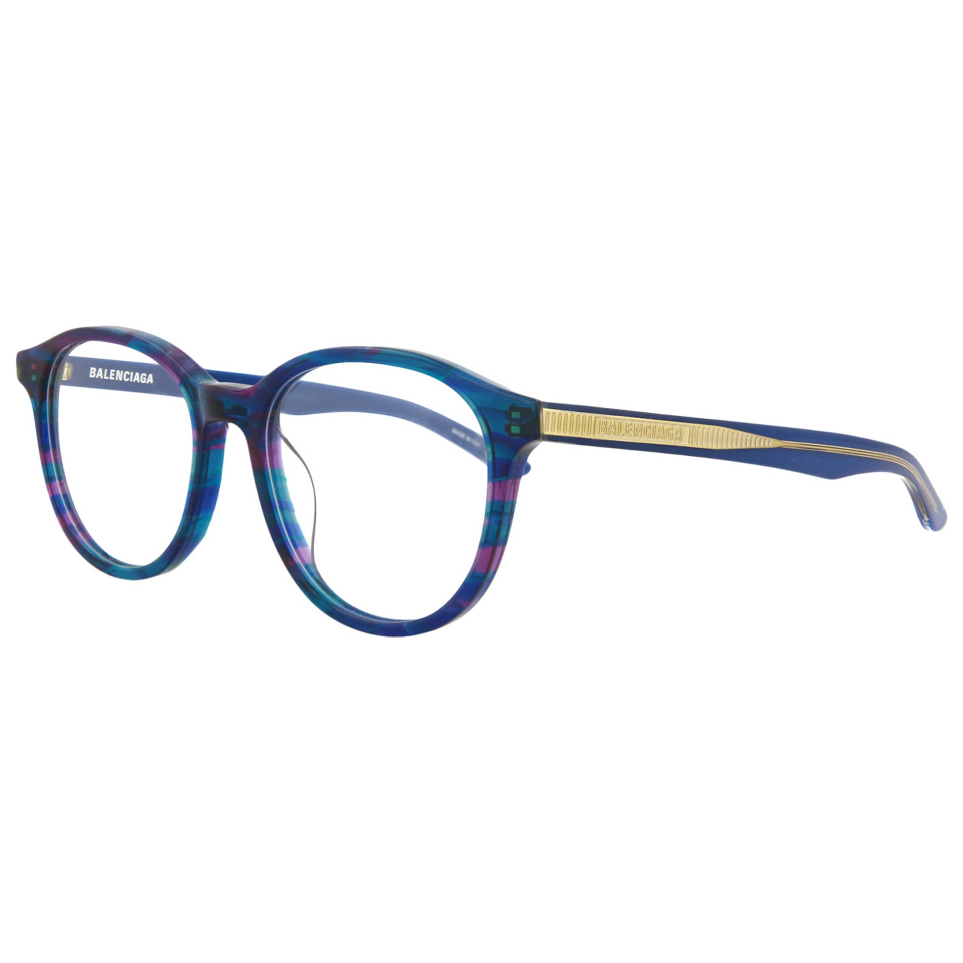 Front view of Balenciaga Core Unisex Opticals BB0042OA-30006652-004
