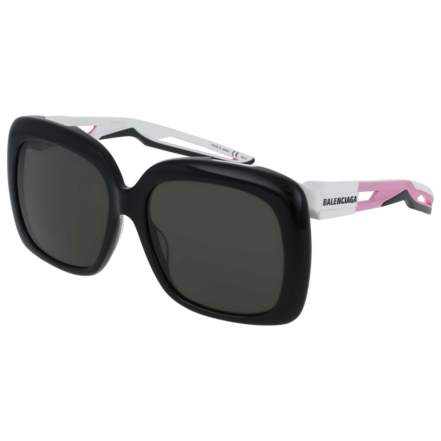 Front view of Balenciaga Fashion Unisex Sunglasses BB0054SA-30007933-005