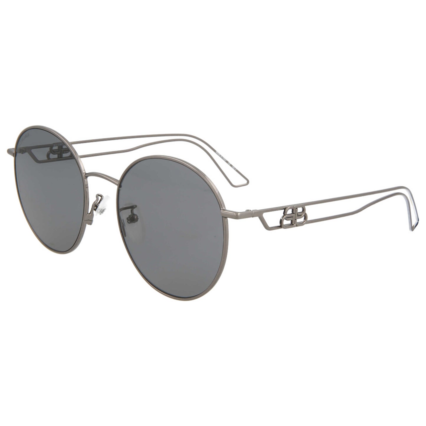 Front view of Balenciaga Fashion Unisex Sunglasses BB0060SK-30008241-003