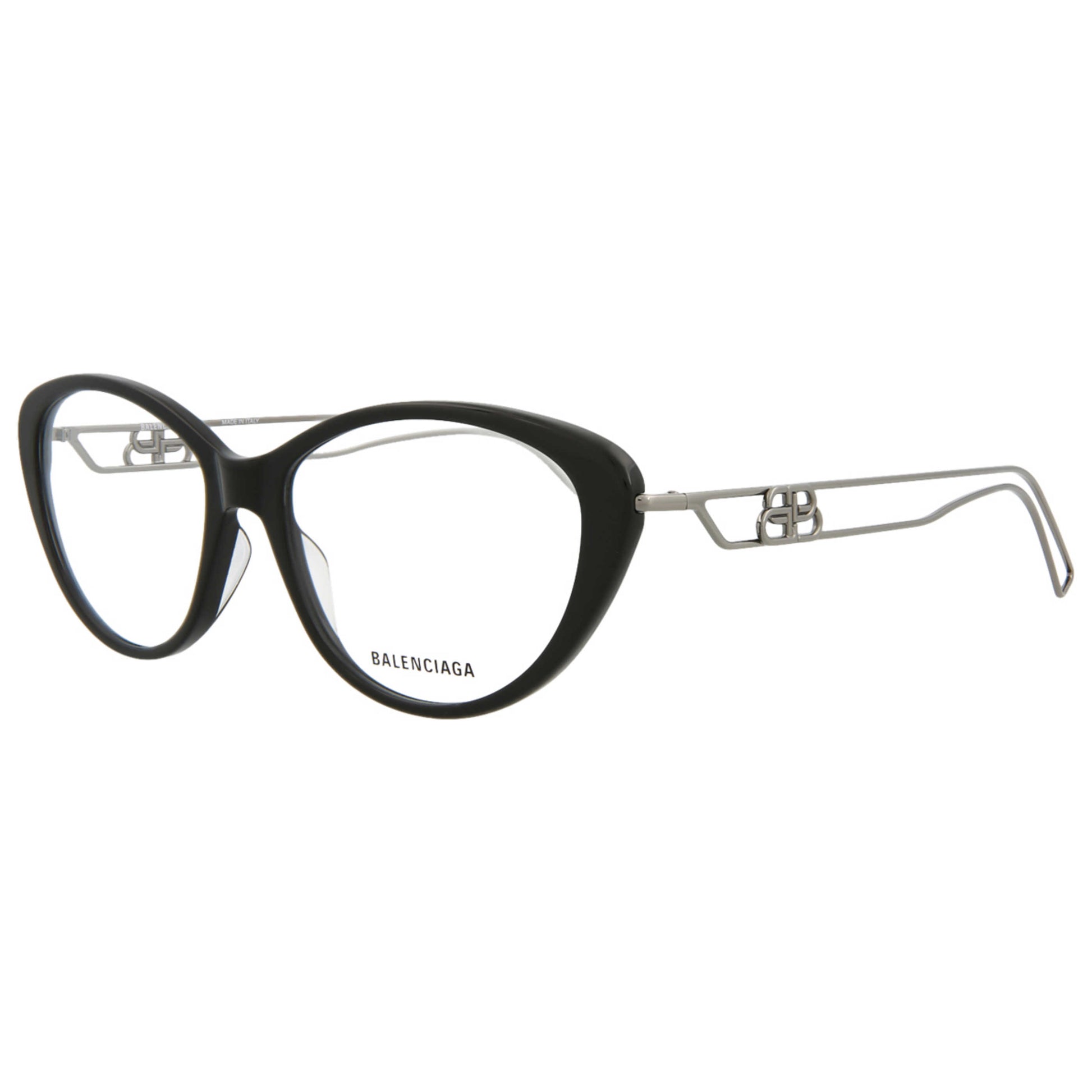 Front view of Balenciaga Fashion Unisex Opticals BB0067O-30008232-001