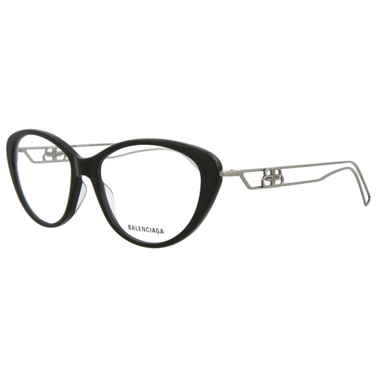Front view of Balenciaga Fashion Unisex Opticals BB0067O-30008232-001