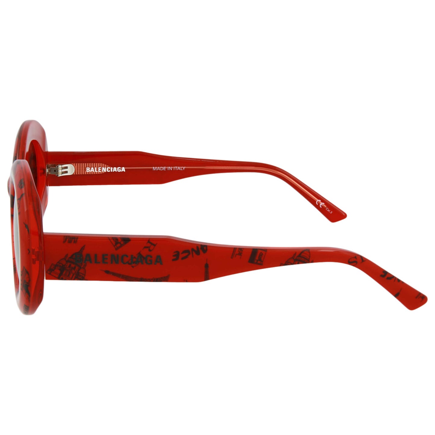 Right view of Balenciaga Core Women's Sunglasses BB0074S-30008394003