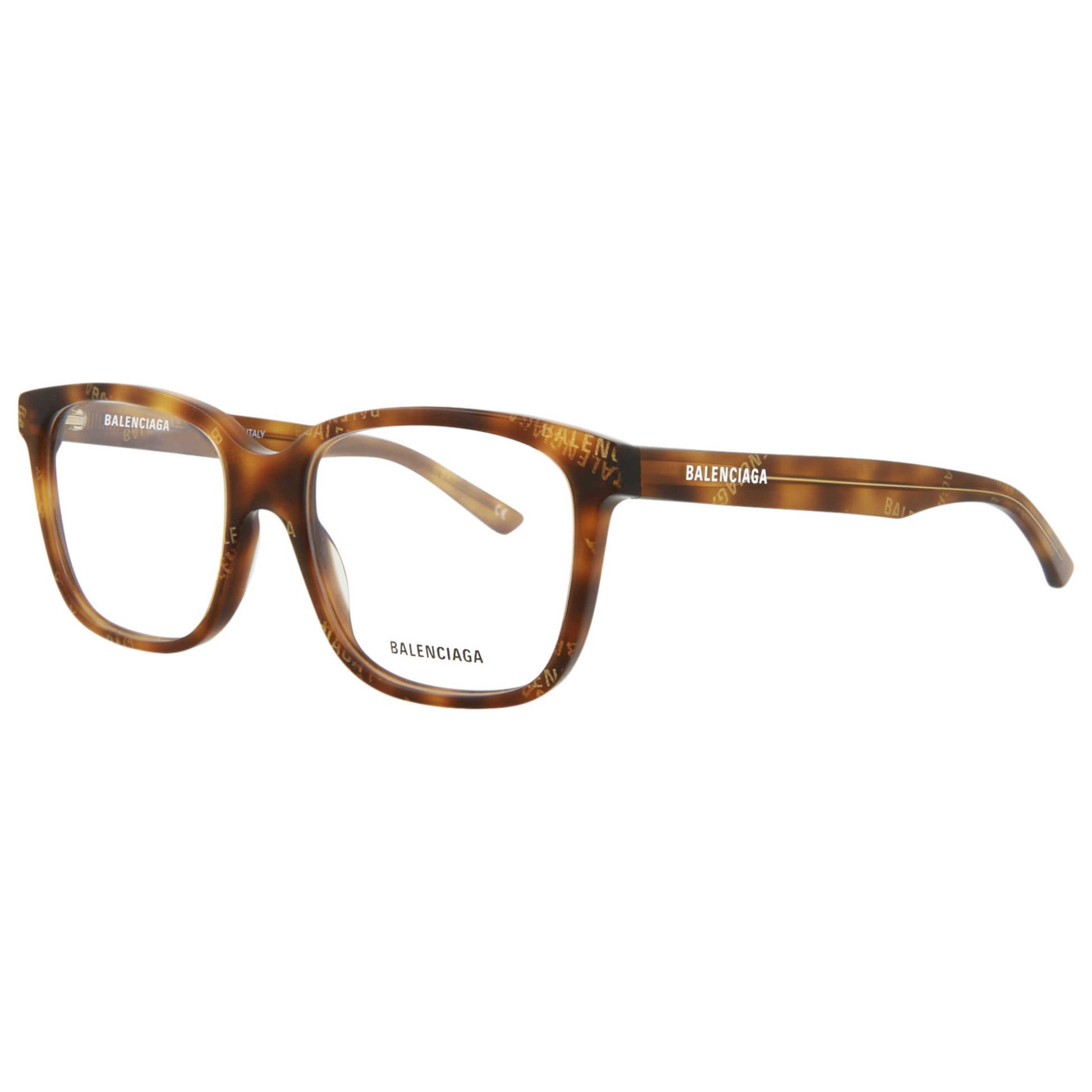 Front view of Balenciaga Core Unisex Opticals BB0078O-30008400-002