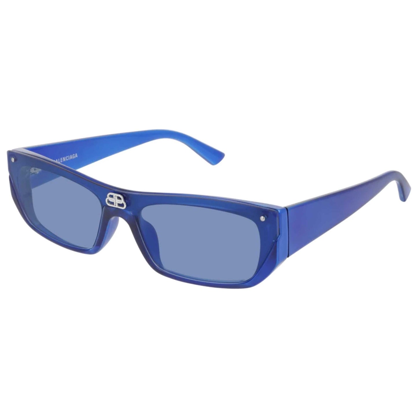 Front view of Balenciaga Fashion Unisex Sunglasses BB0080S-30008402003