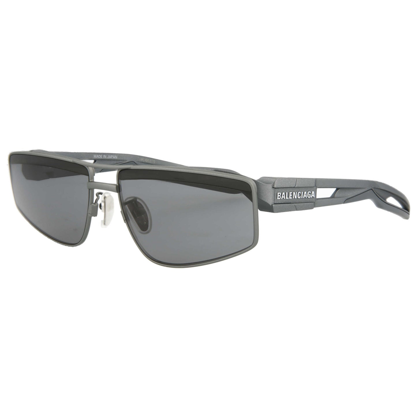 Front view of Balenciaga Fashion Men's Sunglasses BB0109S-30008974-002