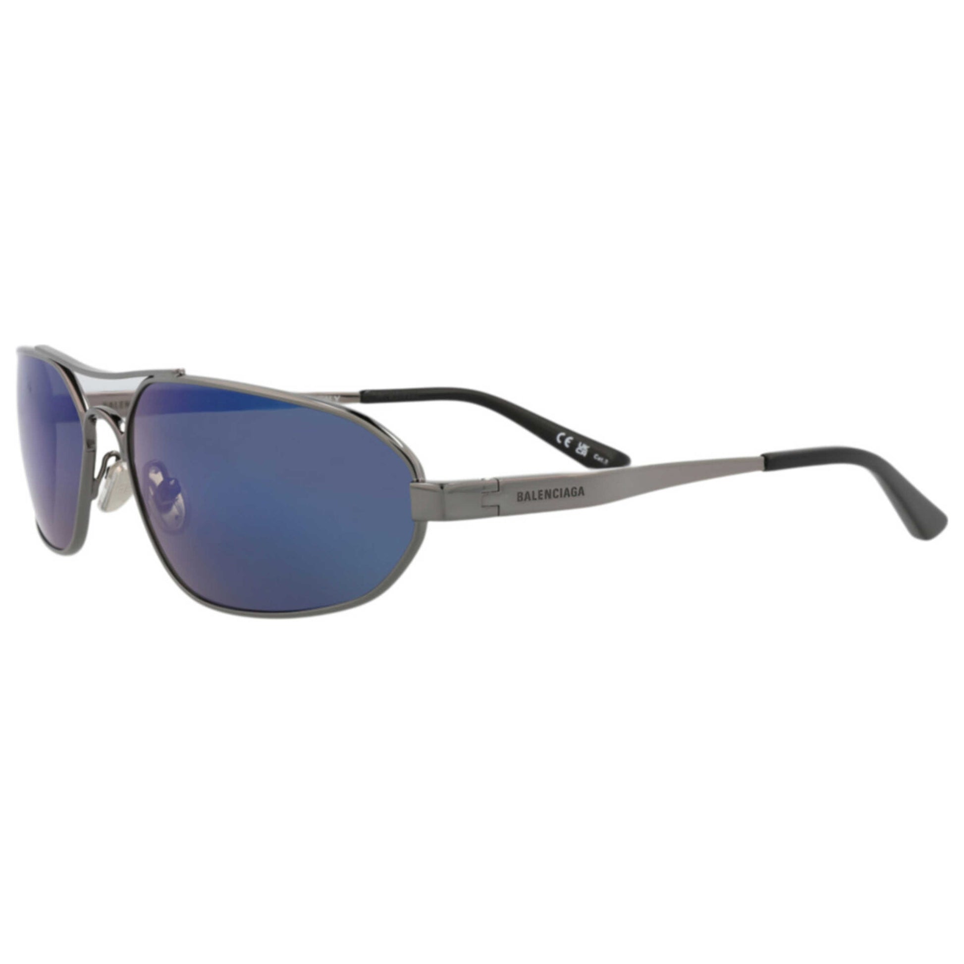 Front view of Balenciaga Men's Sunglasses BB0227S-30013402-004