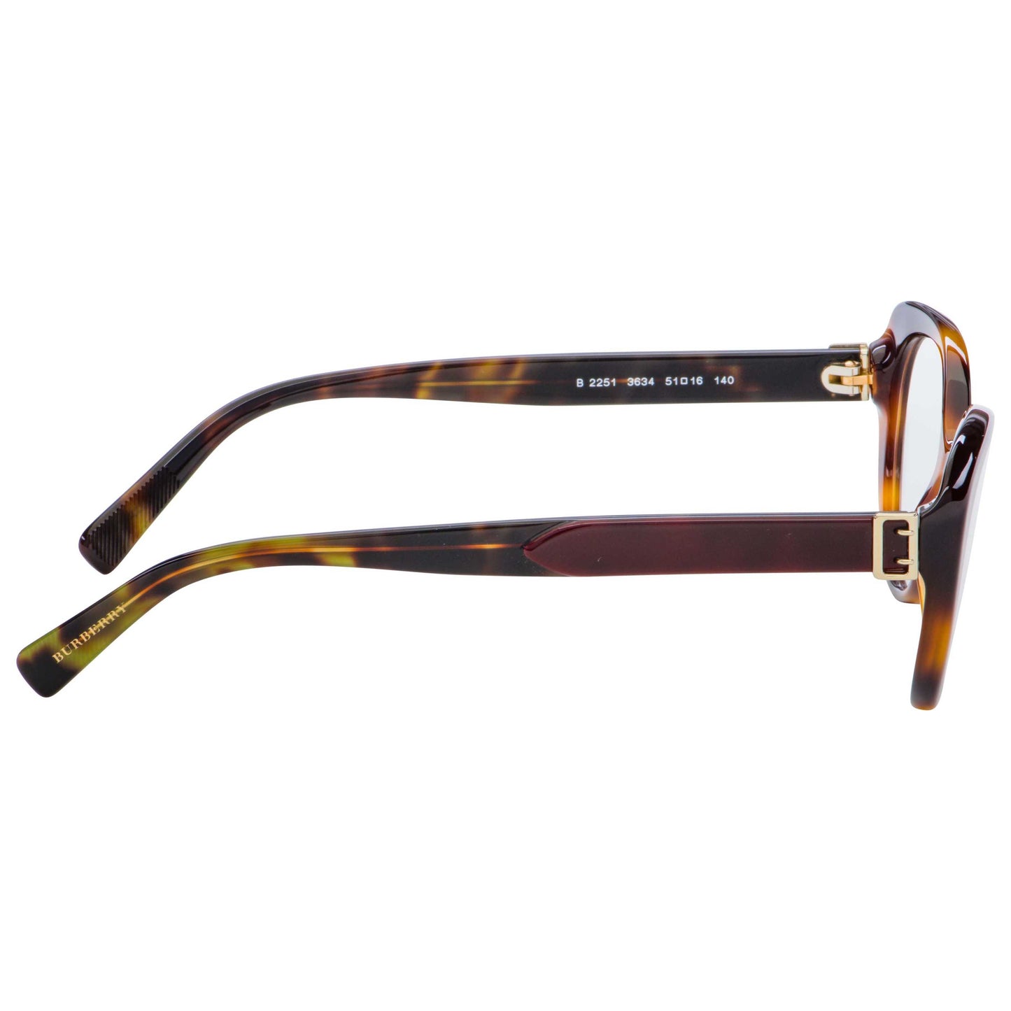 Right view of Burberry Fashion Women's Opticals BE2251-3634-51