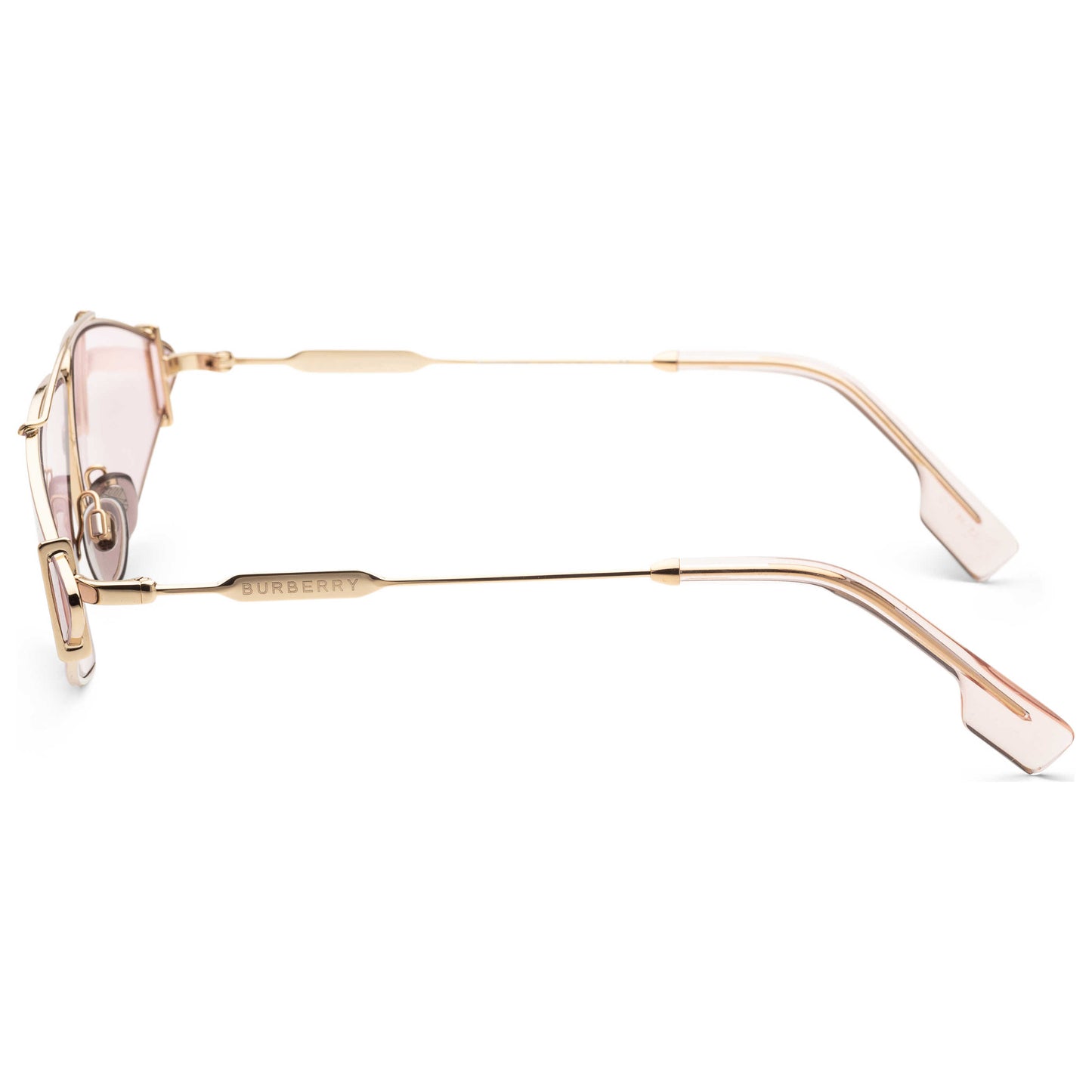 Left view of Burberry Fashion Women's Sunglasses BE3111-1017-568