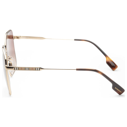 Left view of Burberry Fashion Women's Sunglasses BE3119-110913-58