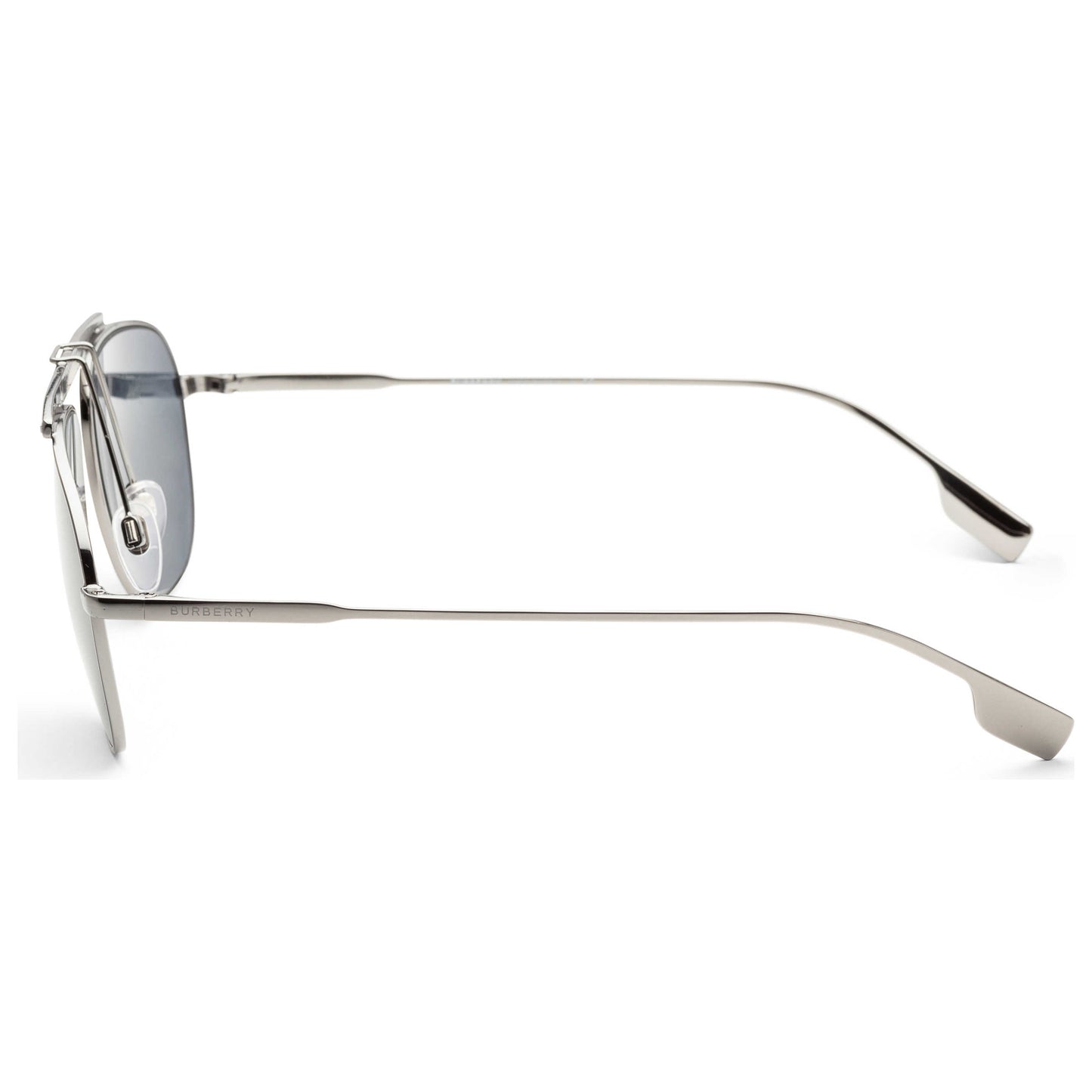 Left view of Burberry Fashion Men's Sunglasses BE3121-100387-59