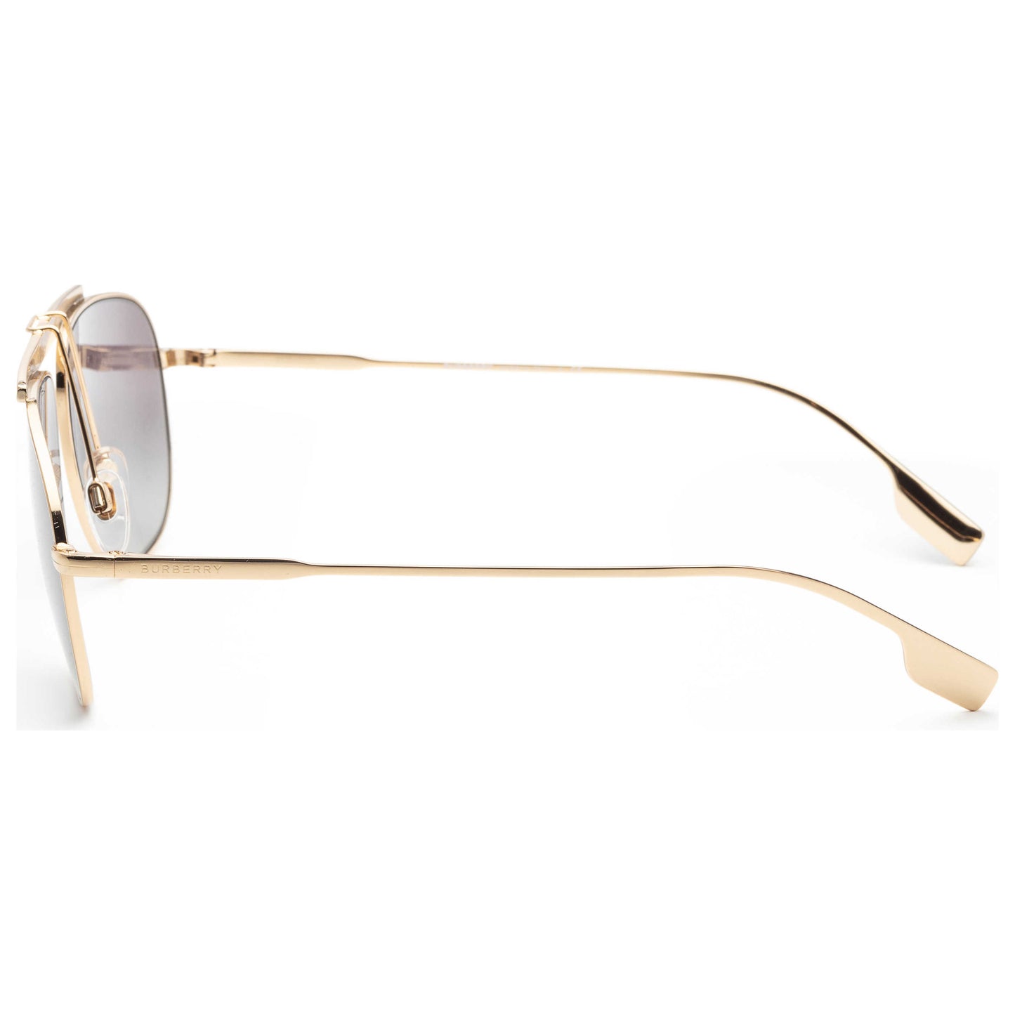 Left view of Burberry Fashion Men's Sunglasses BE3121-101711-59