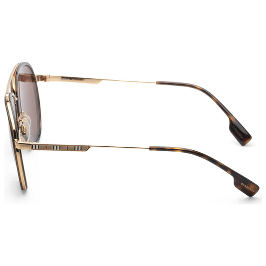 Left view of Burberry Men's Sunglasses BE3125-101773-59