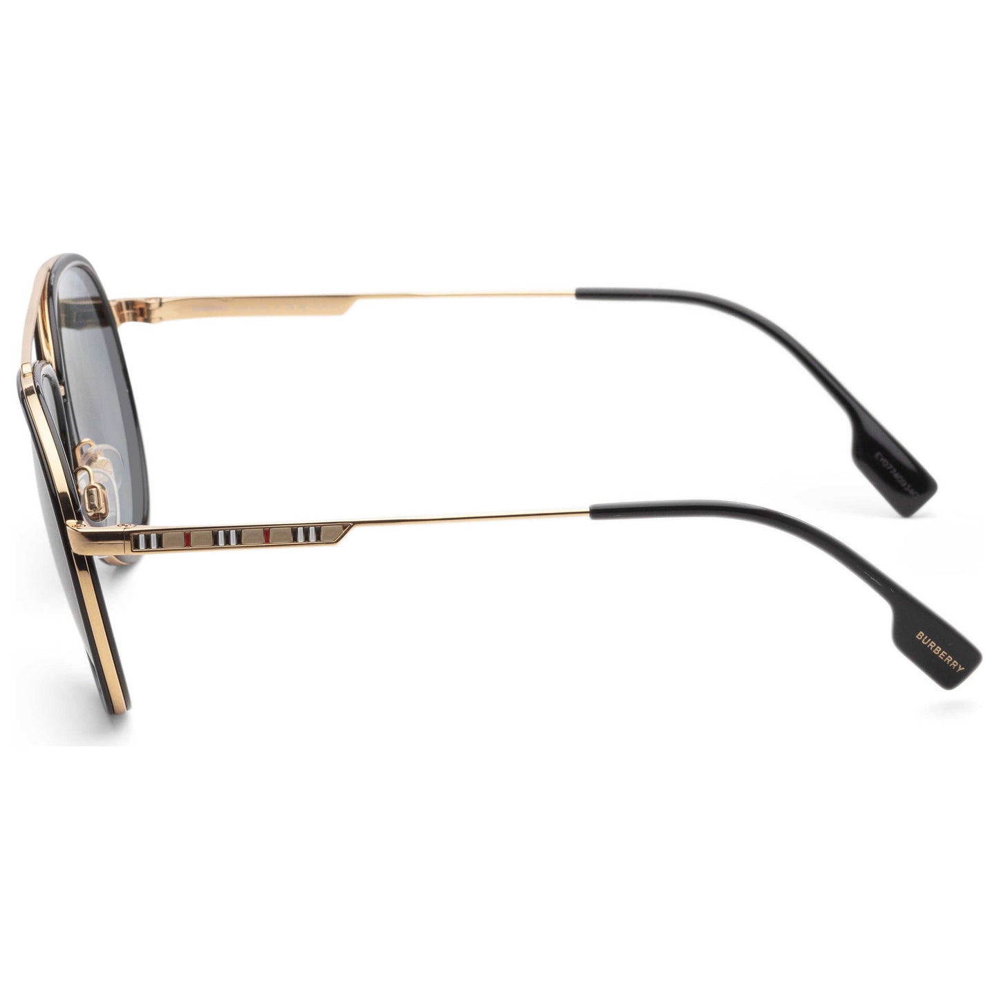 Left view of Burberry Fashion Men's Sunglasses BE3125-101781-59