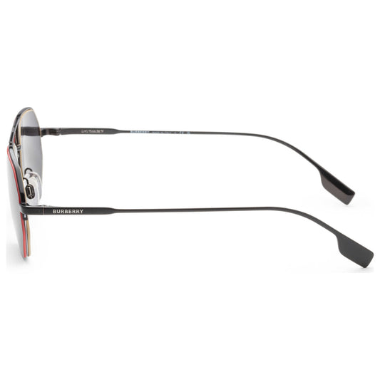 Left view of Burberry Henry Men's Sunglasses BE3140-100187