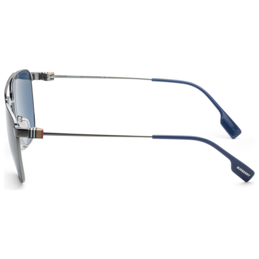 Left view of Burberry Blaine Men's Sunglasses BE3141-100380-61