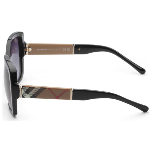 Left view of Burberry Women's Sunglasses BE4160-34338G-58