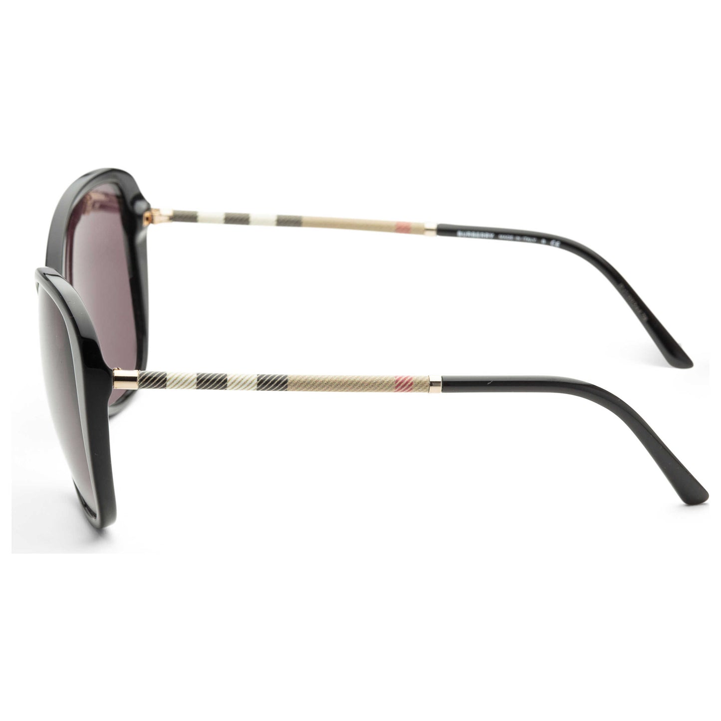 Left view of Burberry Fashion Women's Sunglasses BE4235Q-30018G-57