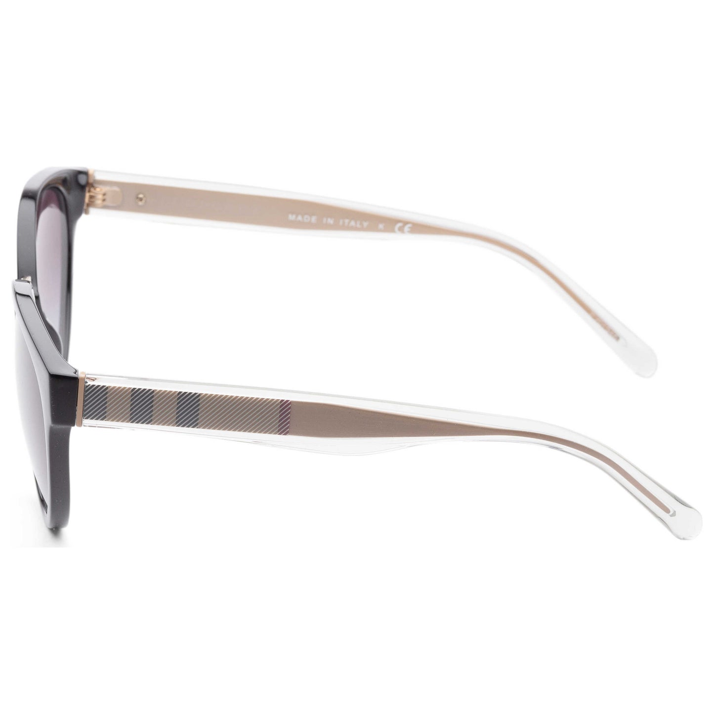 Left view of Burberry Fashion Women's Sunglasses BE4249-30018G53