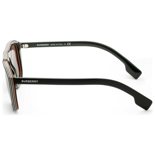 Left view of Burberry Fashion Men's Sunglasses BE4286-392773-55