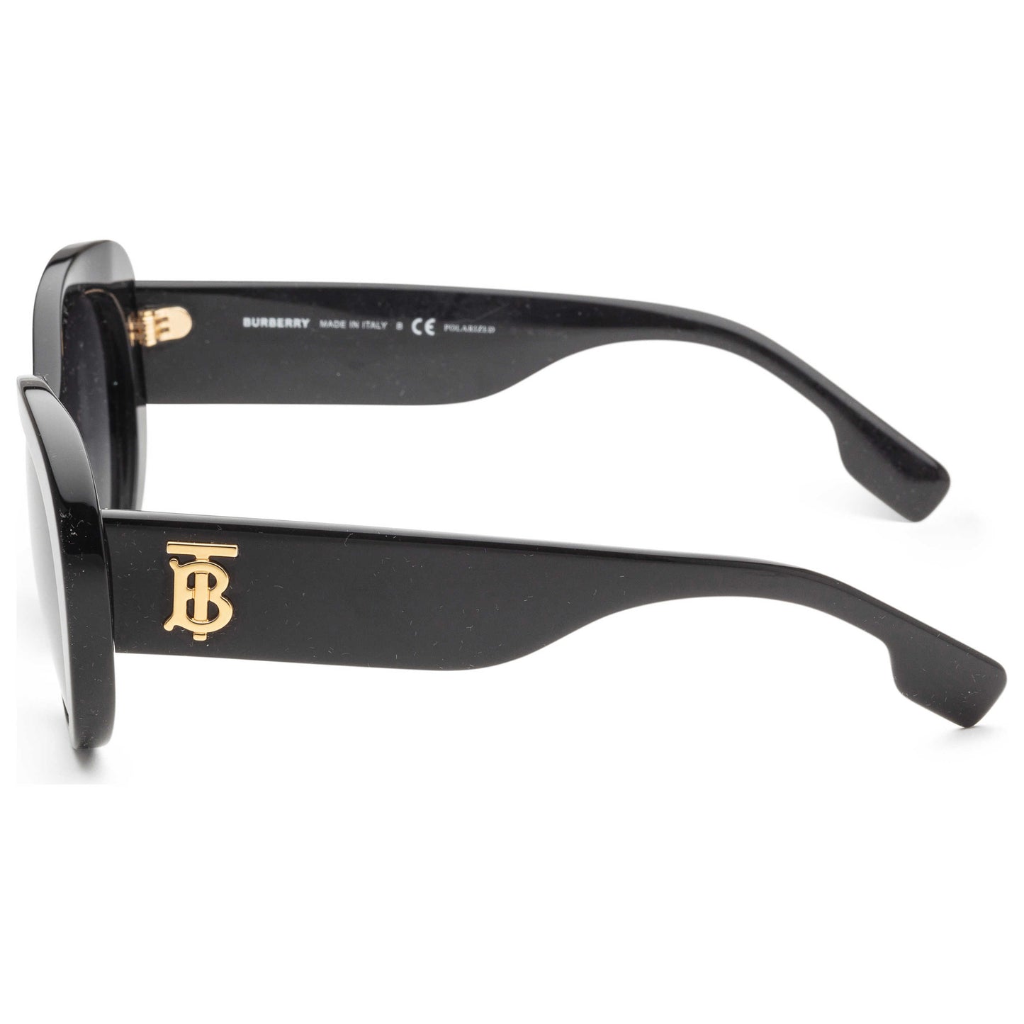 Left view of Burberry Fashion Women's Sunglasses BE4298-3001T3-54