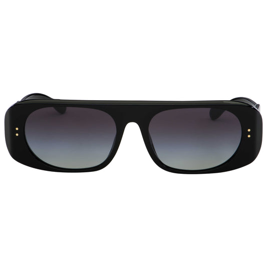 Back view of Burberry Fashion Unisex Sunglasses BE4322-38788G-61