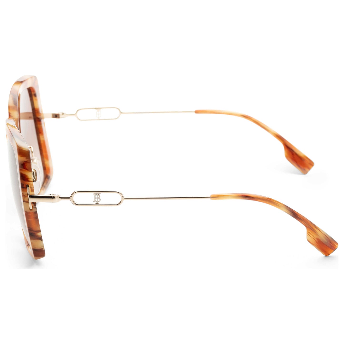 Left view of Burberry Fashion Women's Sunglasses BE4332F-391513-57