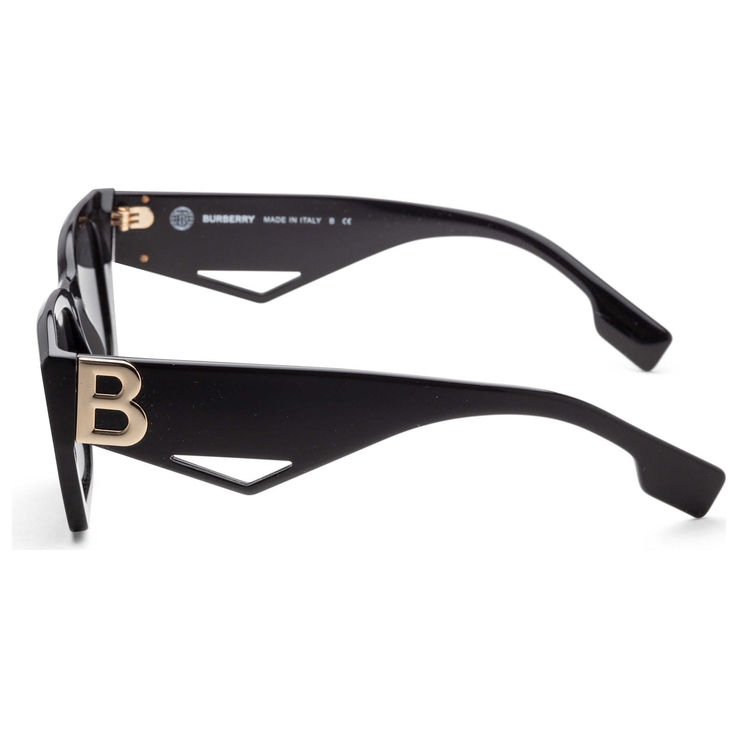 Left view of Burberry Poppy Women's Sunglasses BE4336-392887-53