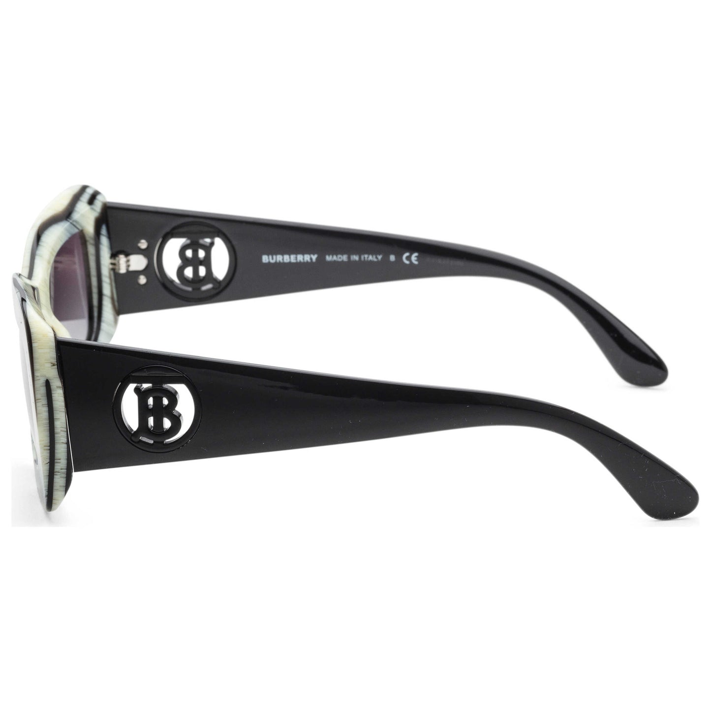 Left view of Burberry Astrid Women's Sunglasses BE4343-39398G-52