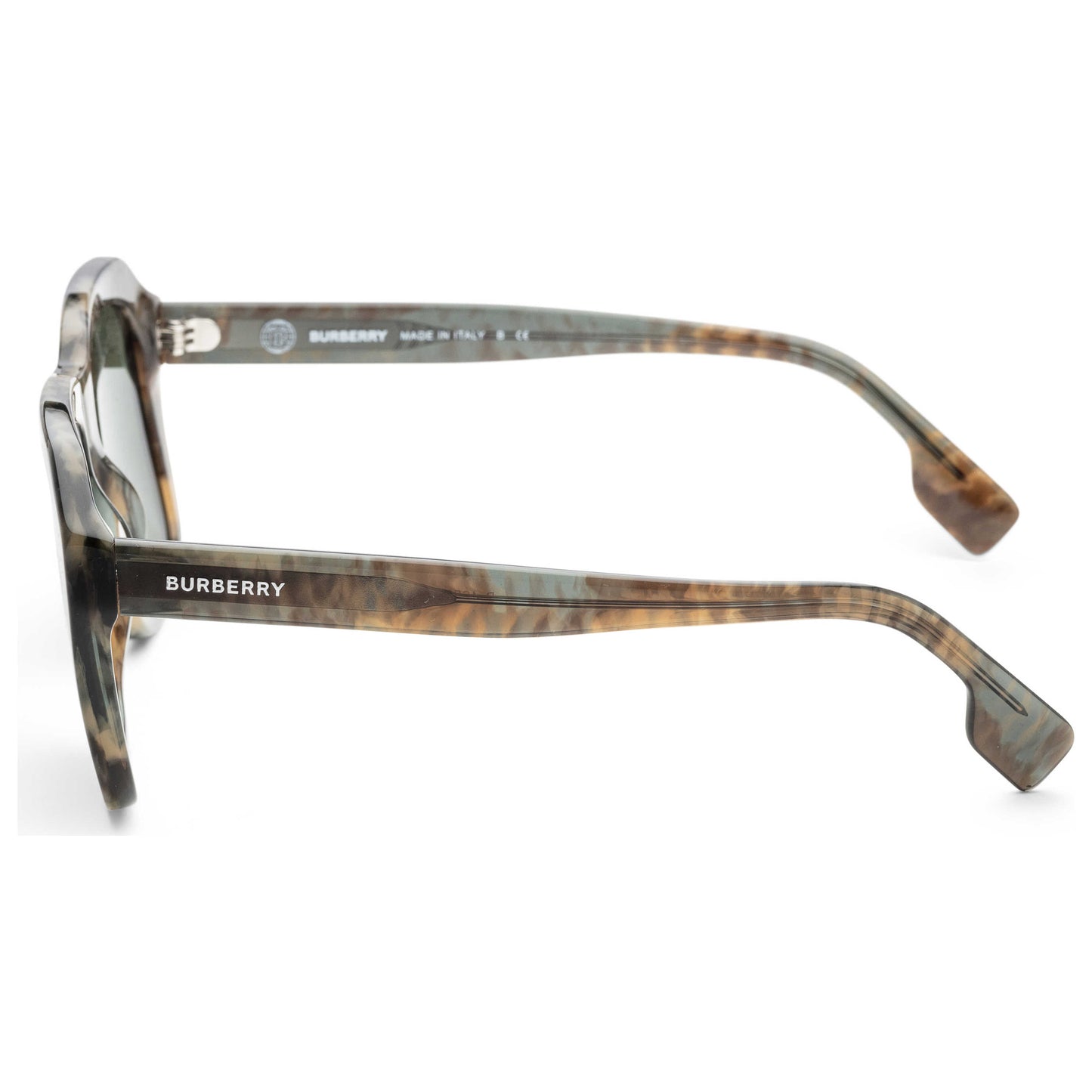 Left view of Burberry Fashion Men's Sunglasses BE4350-395071-55