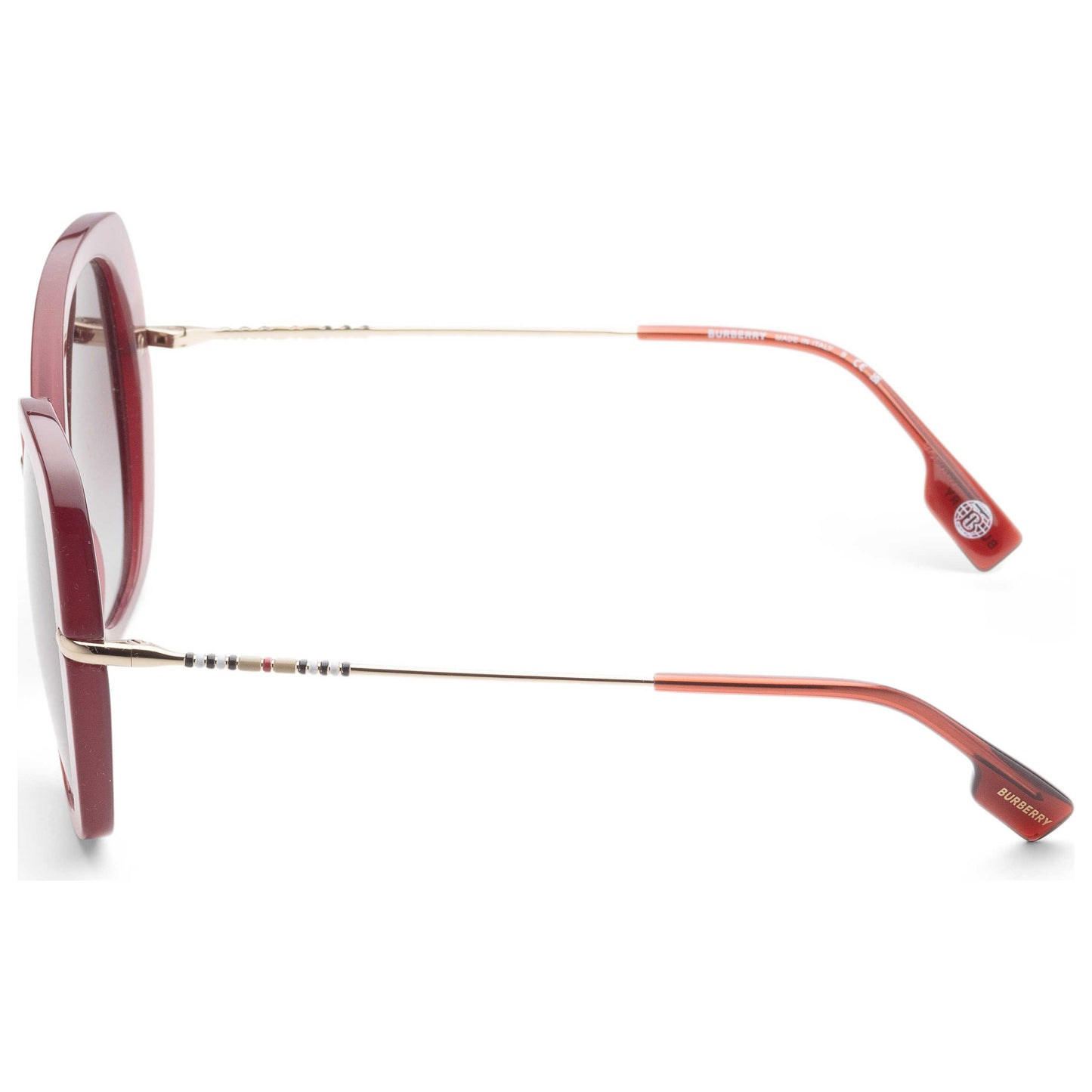 Left view of Burberry Euginie Women's Sunglasses BE4374-40228G