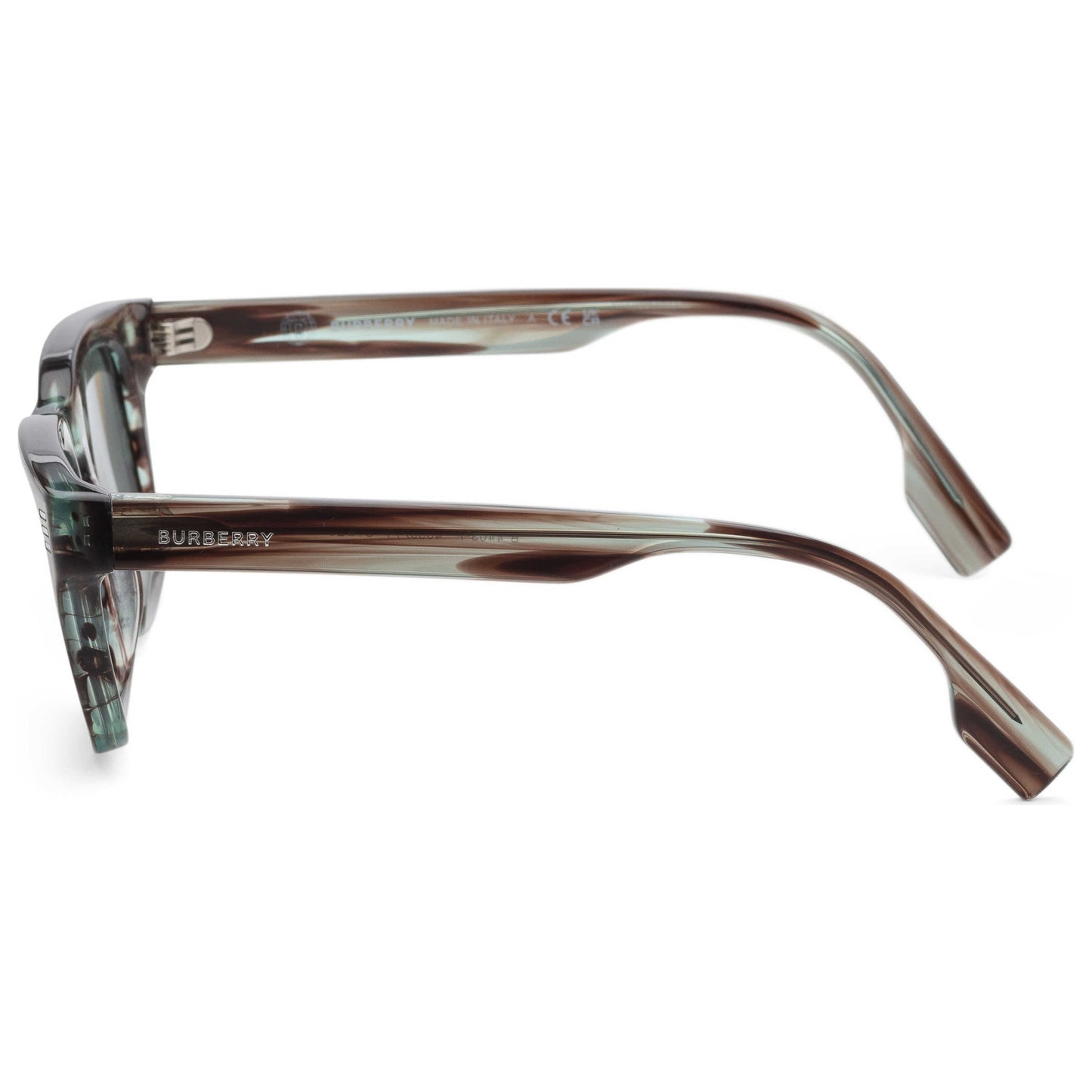 Left view of Burberry Fashion Men's Sunglasses BE4403F-409871-51