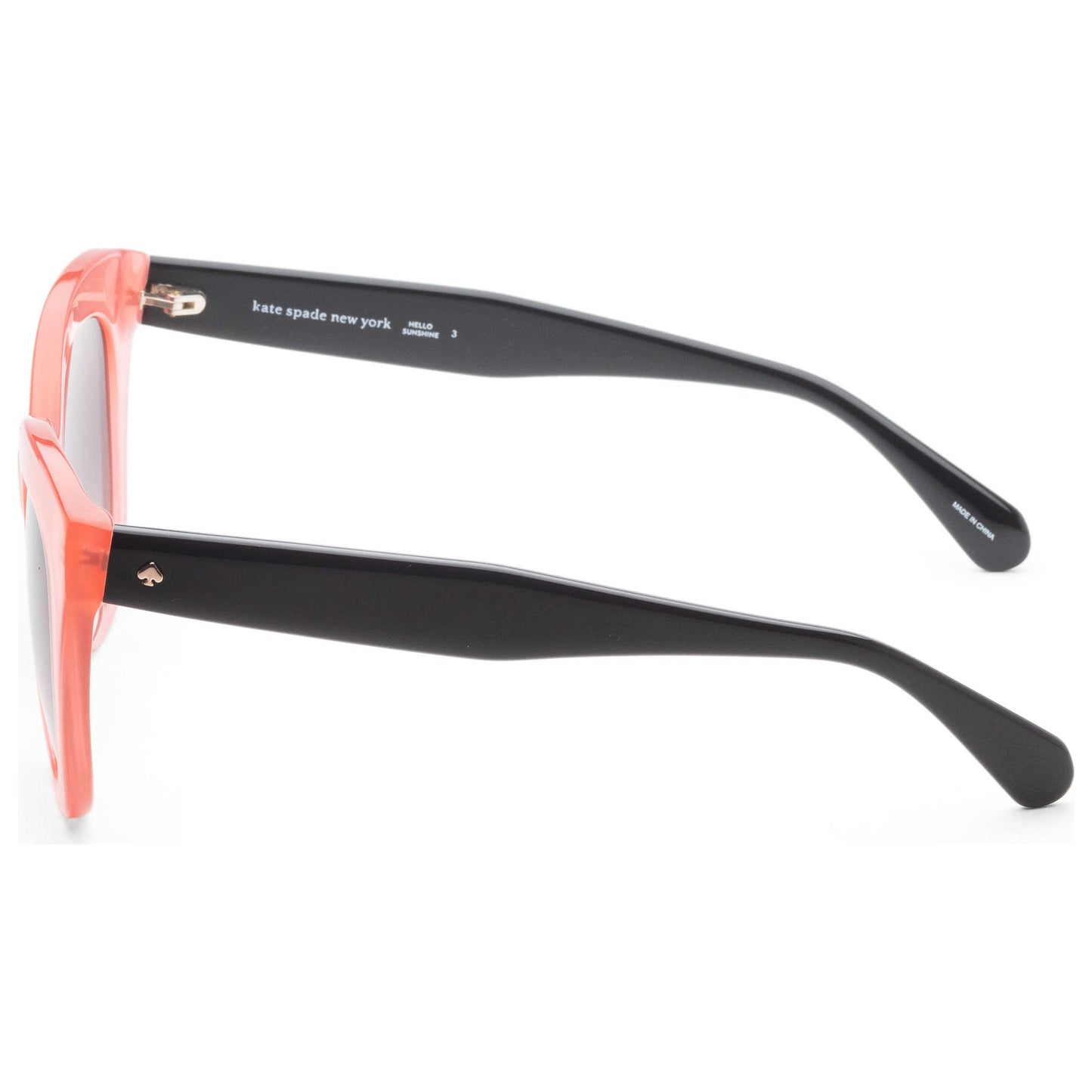 Left view of Kate Spade Women's Sunglasses BELAH-S-35J-50