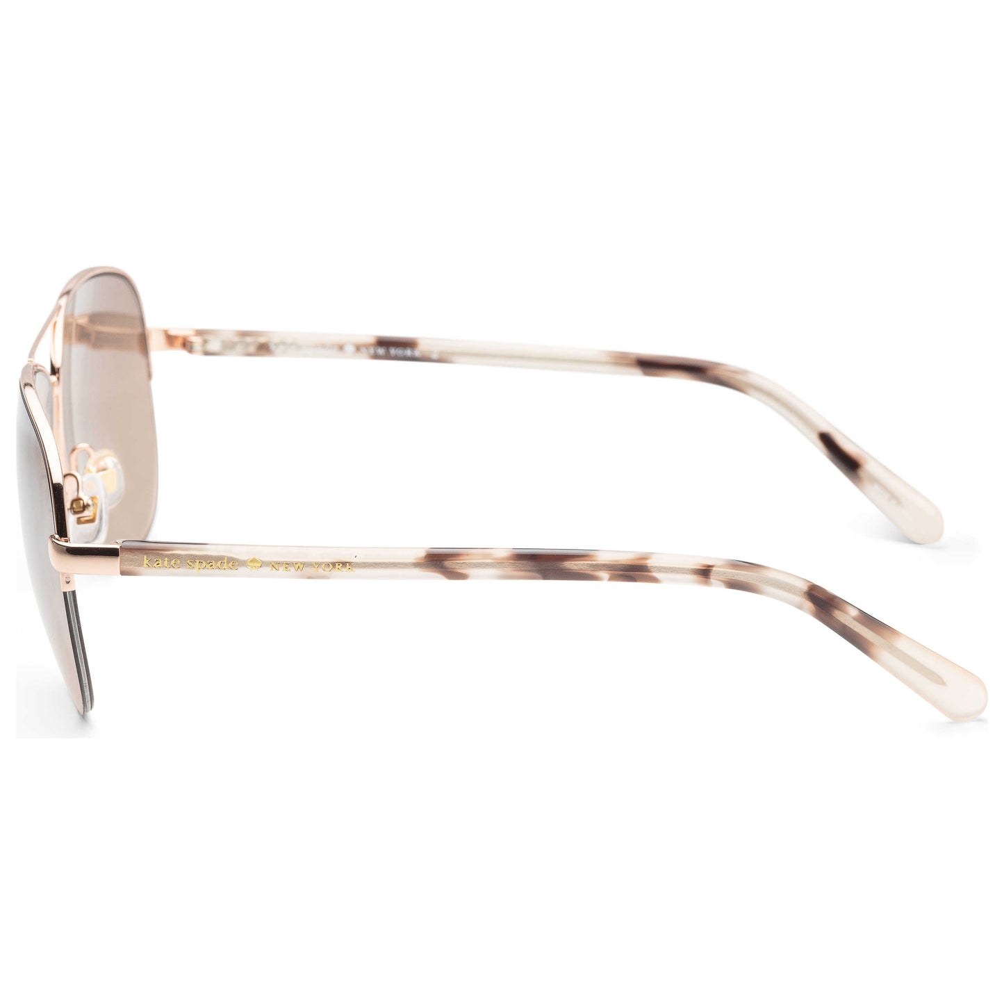 Left view of Kate Spade Bethanny Women's Sunglasses BETHANN-0AU2-G4