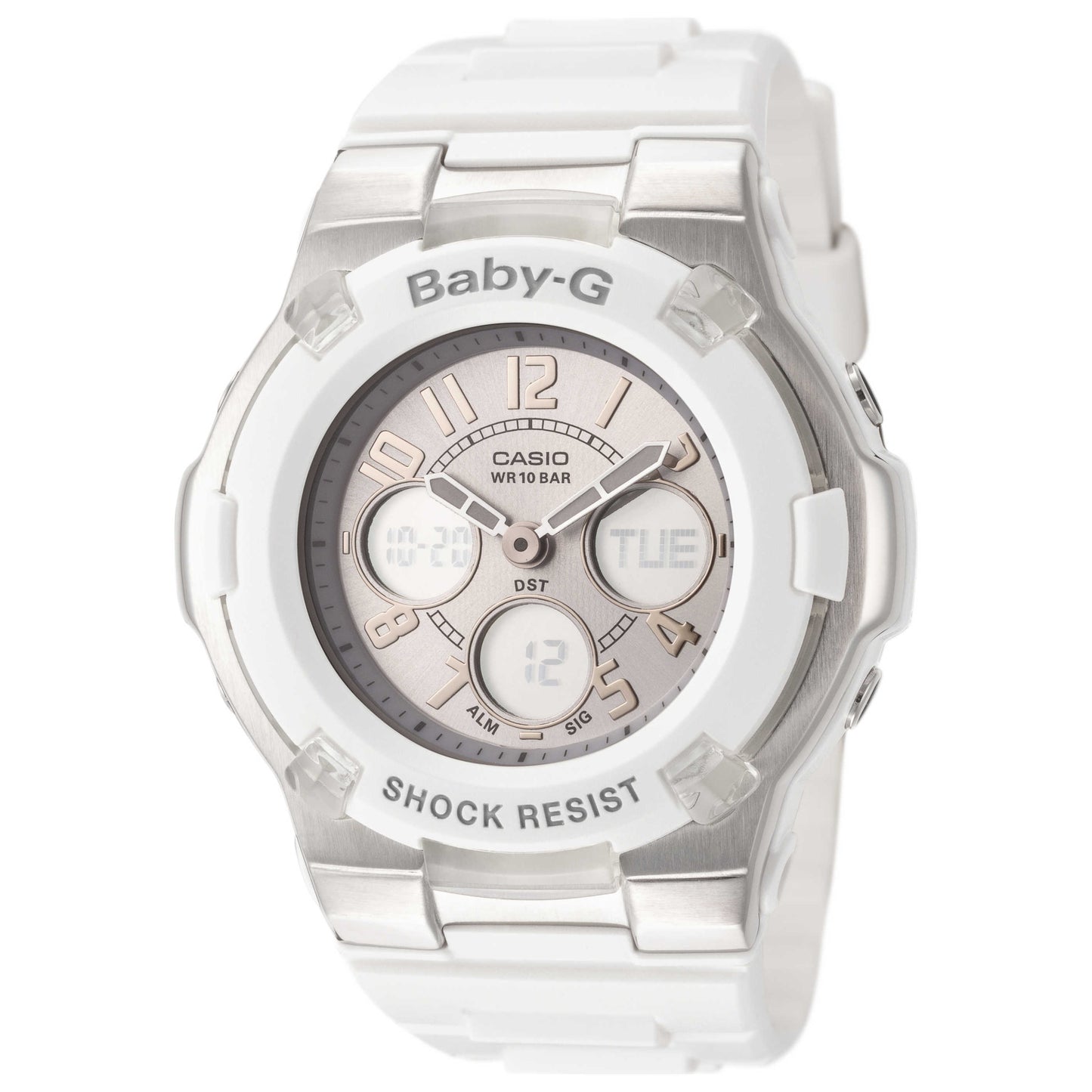 Front view of Casio Baby-G Women's Quartz Watch BGA-110-7BCR