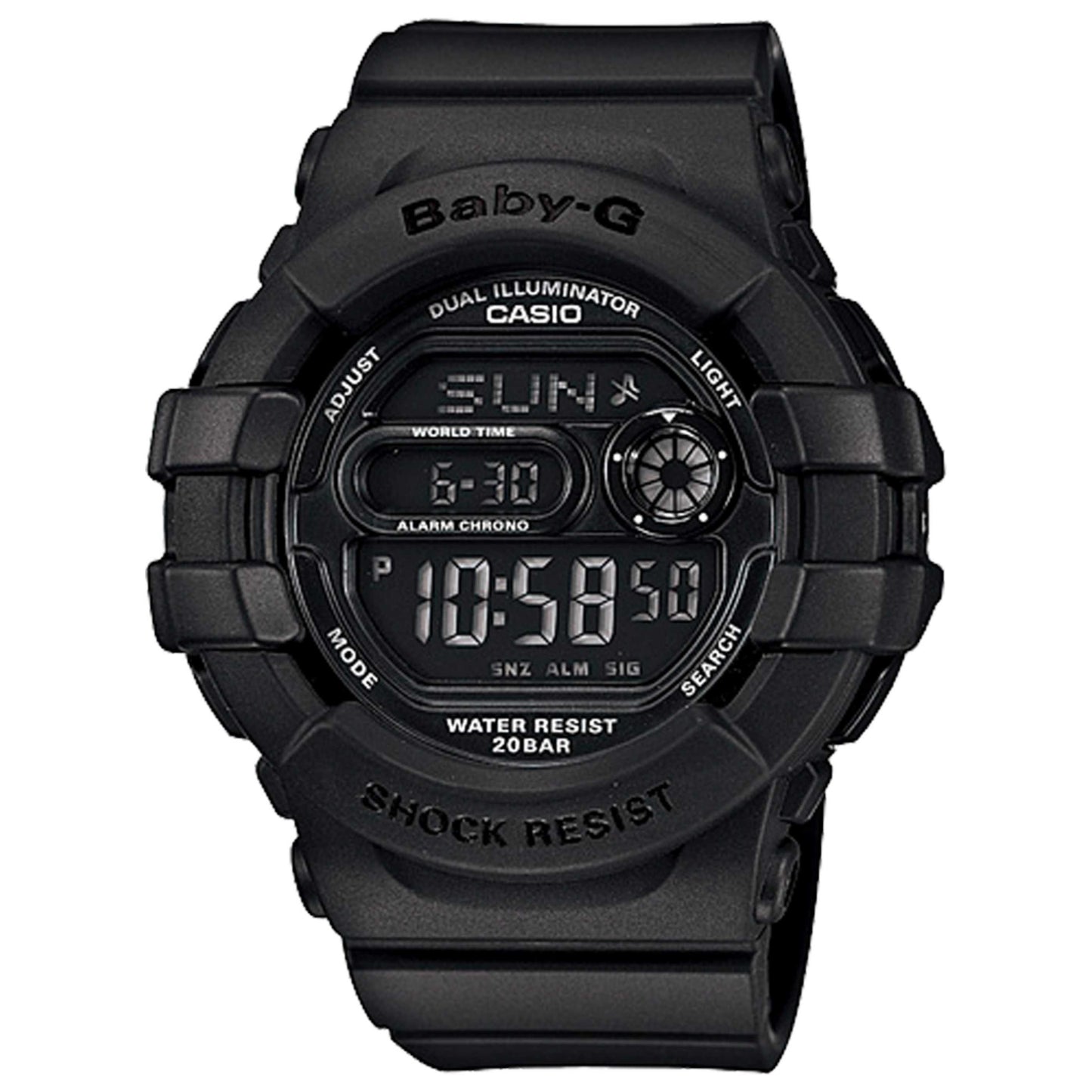 Front view of Casio Men's Quartz Watch BGD-140-1ACR