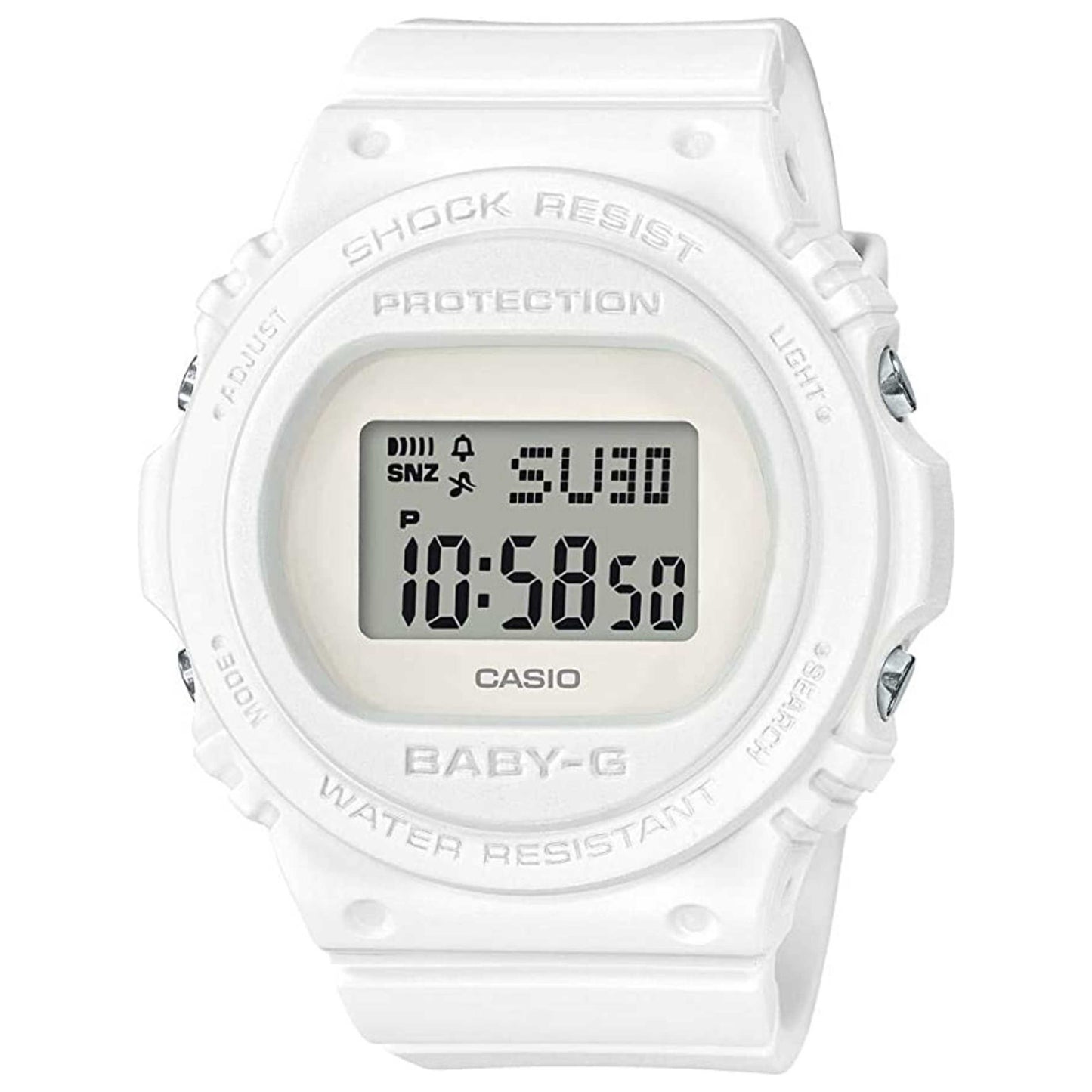 Front view of Casio Baby-G Women's Quartz Watch BGD-570-7DR