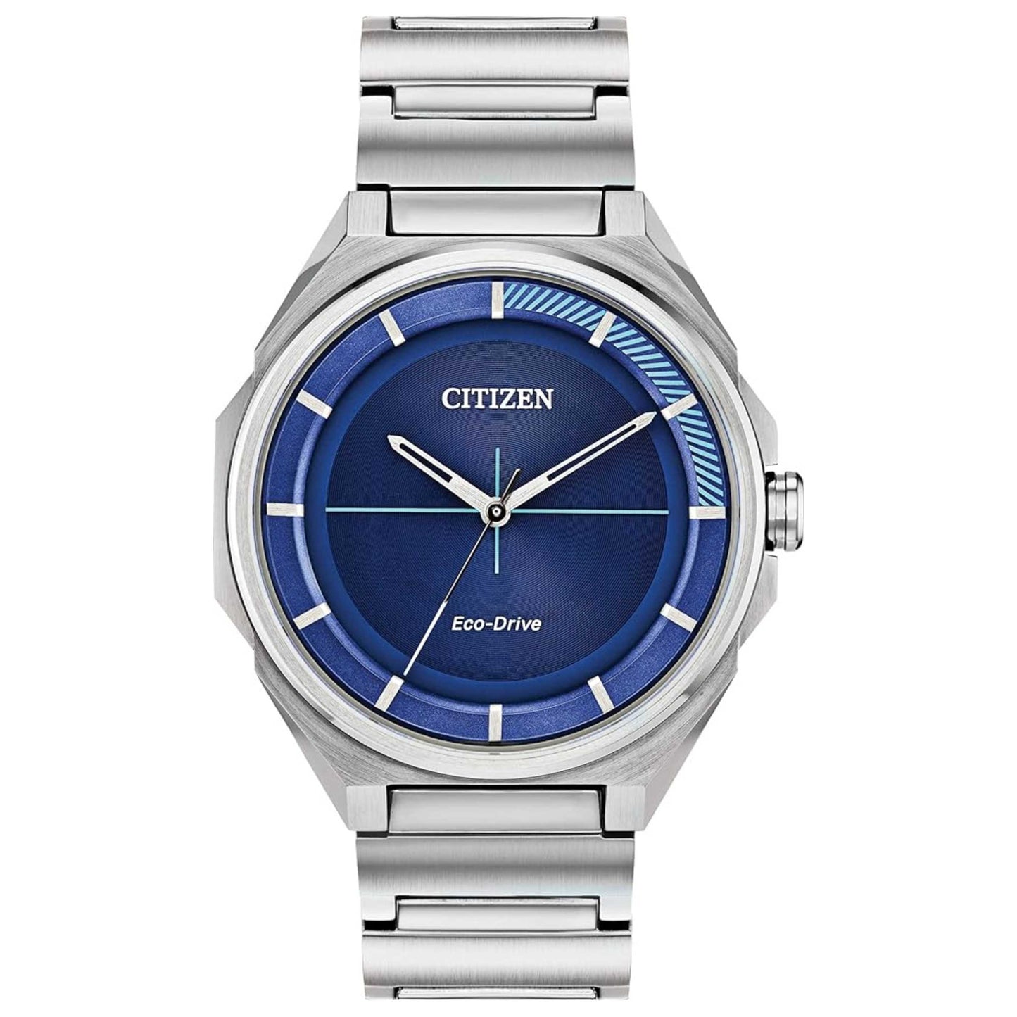 Front view of Citizen Weekender Men's Solar Watch BJ6530-54L