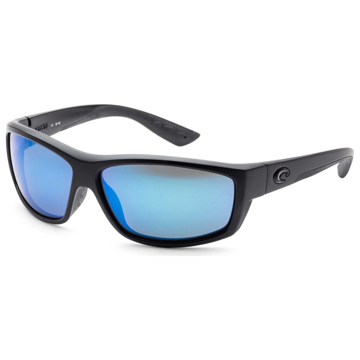 Front view of Costa del Mar Saltbreak Unisex Sunglasses BK01OBMGLP